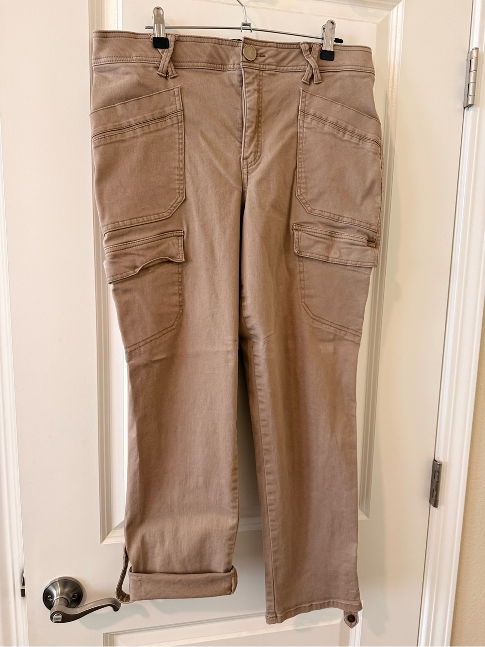 Democracy Tan Cargo Pants
